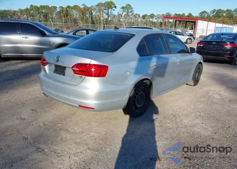 2014 Volkswagen Jetta 1.8T Se из США, поврежденный, VIN 3VWD17AJ3EM227750